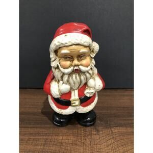 VINTAGE STAR JAPAN HANDPAINTED SANTA CLAUSE With Sack